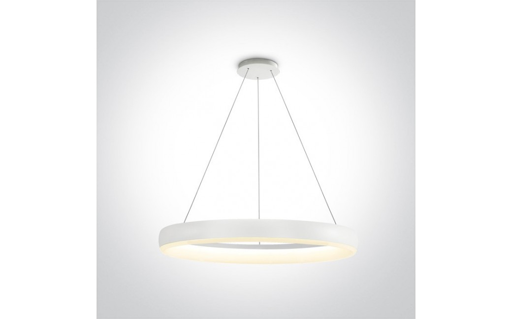 One Light lampa wisząca LED Vitoli 63114/W/W