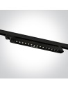 One Light LED rail lamp 15x1W Selo 65024TA/B/W