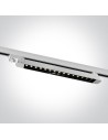 One Light LED rail lamp 15x1W Selo 65024TA/W/W