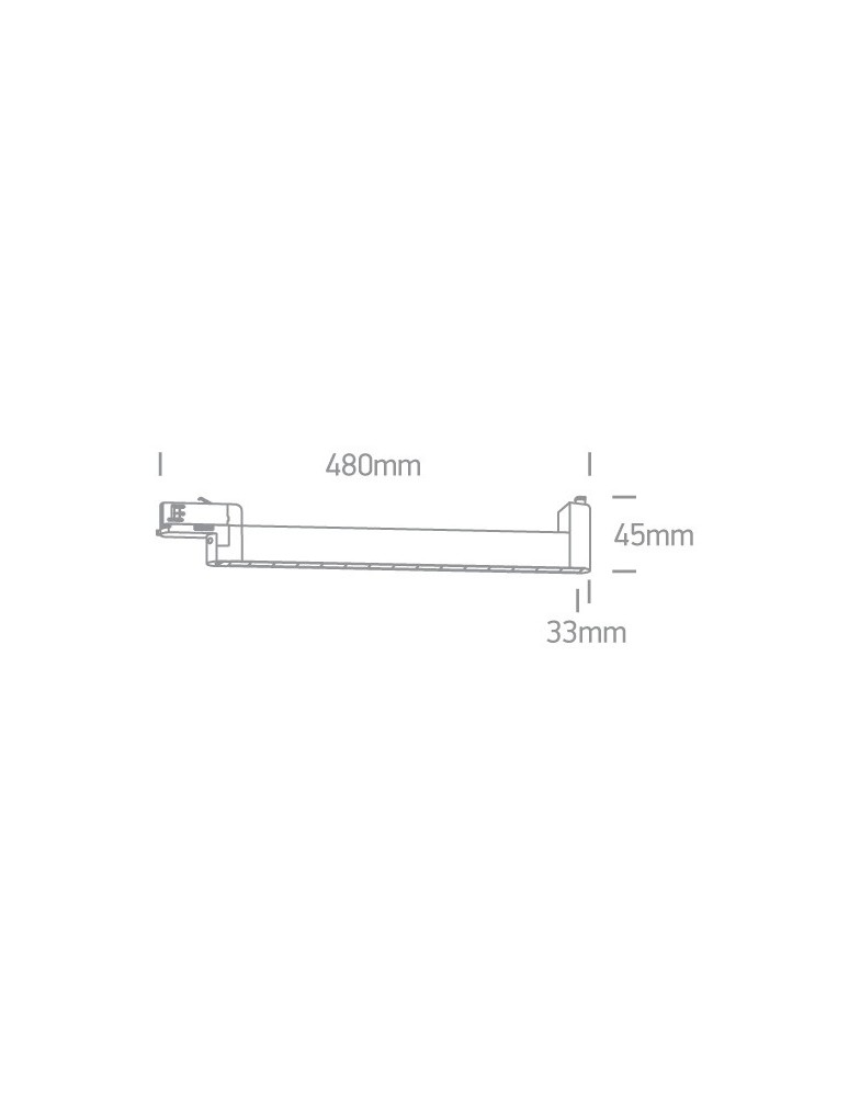 Track lighting - One Light LED rail lamp 15x1W Selo 65024TA/W/W - product kolory-swiatla.pl 2