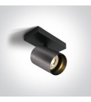 Ceiling spotlights - One Light retro gray wall lamp Elatos 65105N/MG - product 1