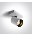 Ceiling spotlights - One Light retro wall lamp white Elatos 65105N/W - product 1