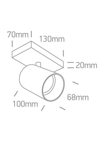 One Light retro wall lamp white Elatos 65105N/W - product 2