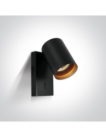 One Light decorative black wall lamp Elatos K 65105NA/B