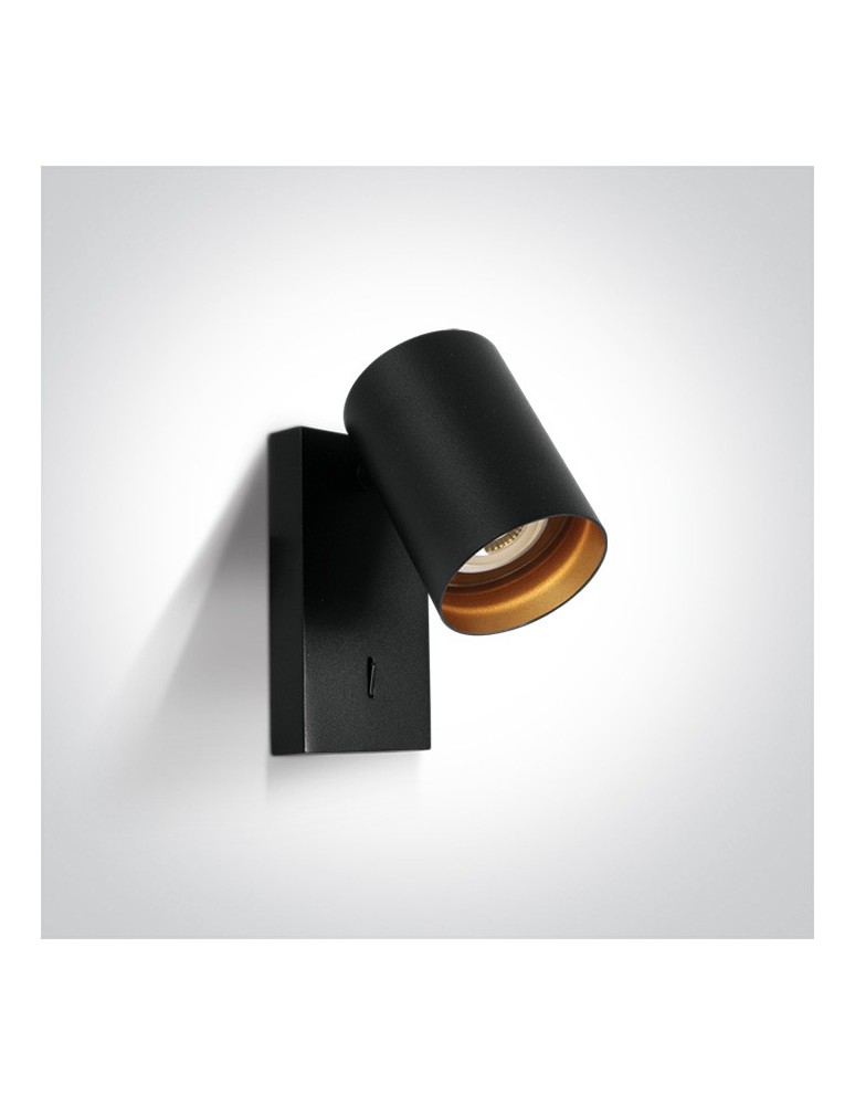 Adjustable wall lamps - One Light decorative black wall lamp Elatos K 65105NA/B - product kolory-swiatla.pl 1