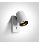 Reading wall lamps - One Light decorative wall lamp white Elatos K 65105NA/W. - product 1