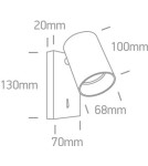 Reading wall lamps - One Light decorative wall lamp white Elatos K 65105NA/W. - product 2