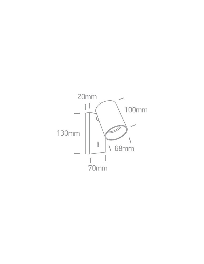 Reading wall lamps - One Light decorative wall lamp white Elatos K 65105NA/W. - product kolory-swiatla.pl 2