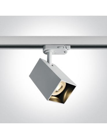One Light Itamos rail-mounted spotlight 65105NAT/W