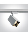 One Light Itamos rail-mounted spotlight 65105NAT/W