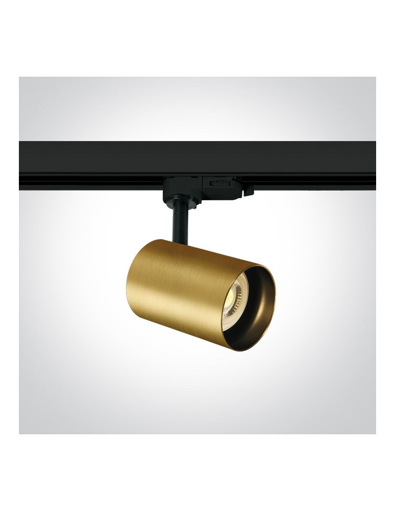 Track lighting - One Light Kopseika rail decorative spotlight 65105NT/BBS - product kolory-swiatla.pl 1