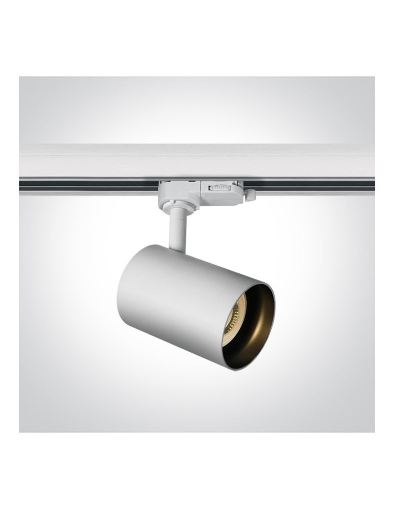 Track lighting - One Light Kopseika rail decorative spotlight 65105NT/W - product kolory-swiatla.pl 1