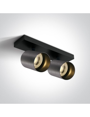 One Light double ceiling lamp Elatos 2 65205N/MG