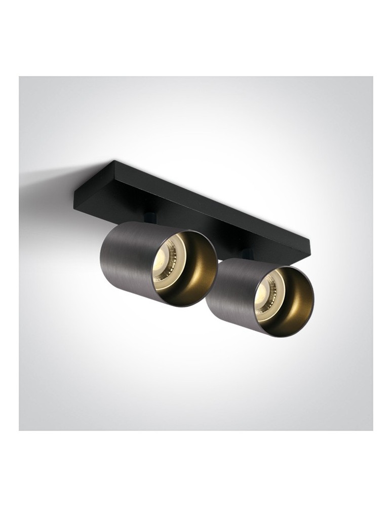 Spotlight ceiling lamps - One Light double ceiling lamp Elatos 2 65205N/MG - product kolory-swiatla.pl 1