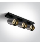 Spotlight ceiling lamps - One Light decorative ceiling lamp 3X10W Elatos 3 65305N/MG - product 1