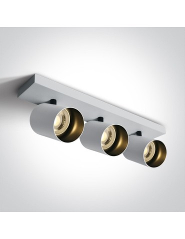 One Light decorative ceiling lamp 3X10W Elatos 3 65305N/W