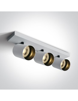 One Light lampa sufitowa ozdobna 3X10W Elatos 3 65305N/W