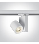 Track lighting - One Light white 20W rail-mounted spotlight Kipseli 65519T/B - product 1
