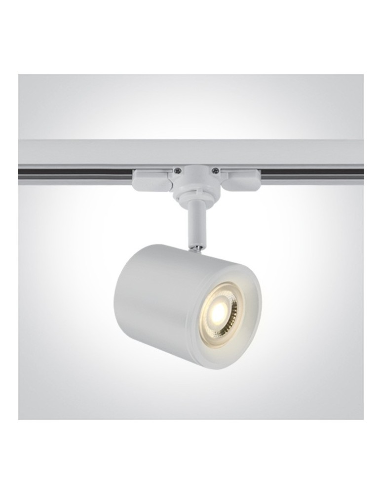 Track lighting - One Light Arni rail-mounted spotlight 65520T/W - product kolory-swiatla.pl 1
