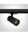 One Light reflektor czarny na szynę Markos 65524T/B/W