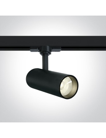 One Light black Triora rail spotlight 65642AT/B/C