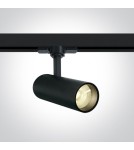 Track lighting - One Light black Triora rail spotlight 65642AT/B/W - product 1