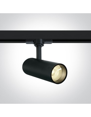 One Light black Triora rail spotlight 65642AT/B/W