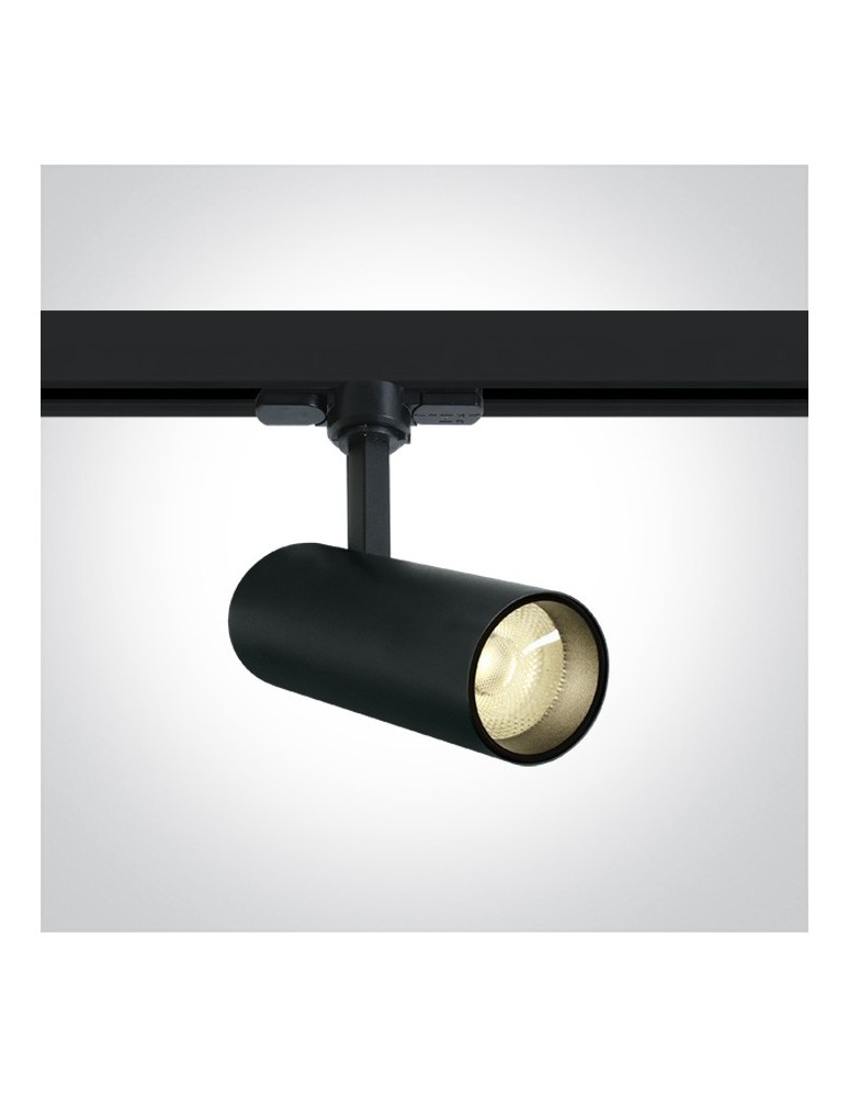 Track lighting - One Light black Triora rail spotlight 65642AT/B/W - product kolory-swiatla.pl 1