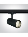 One Light spotlight on rail black Triora 2 65642BT/B/C