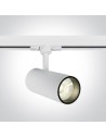 One Light reflektor LED biały na szynę 20W Skalitina 2 65642BT/W/C