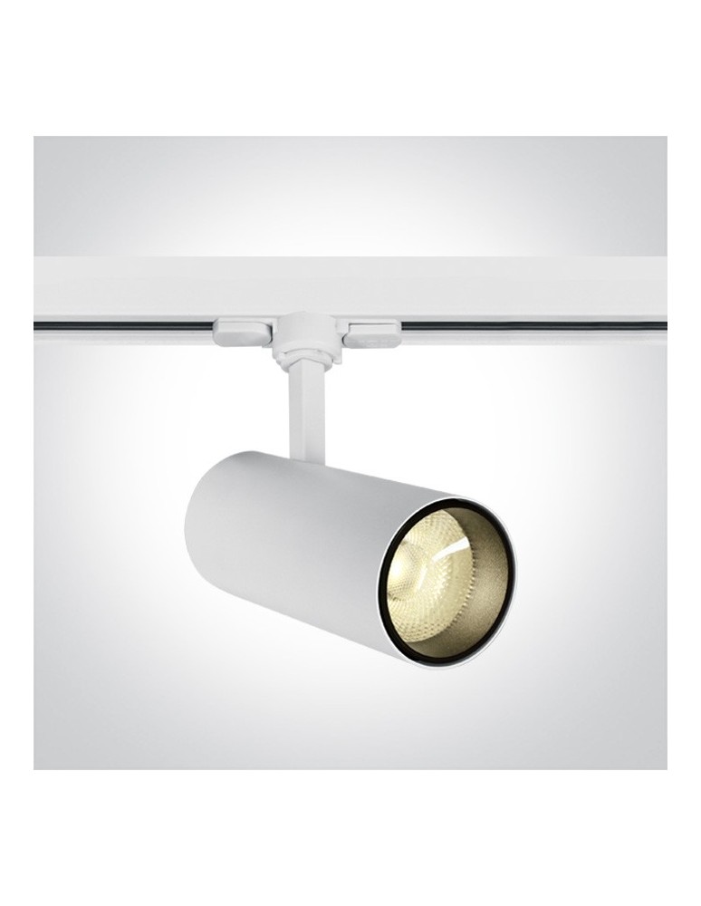 Track lighting - One Light LED spotlight white on rail 20W Skalitina 2 65642BT/W/W - product kolory-swiatla.pl 1