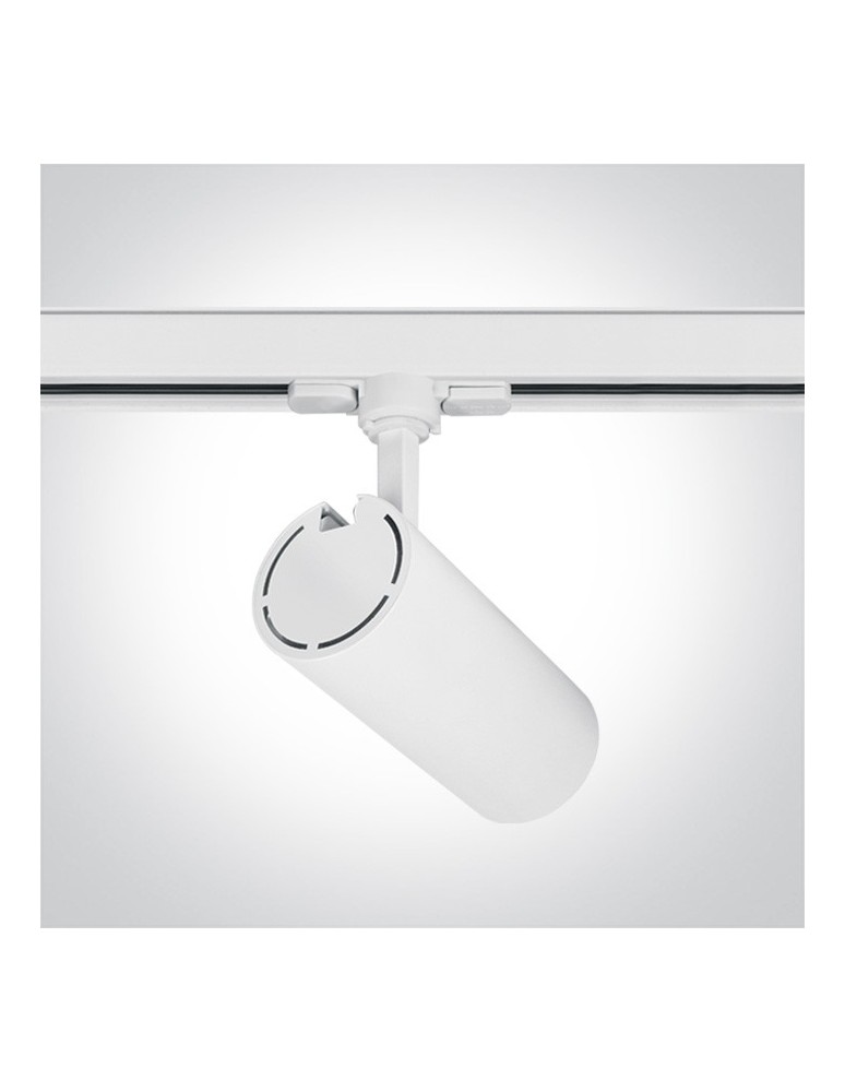 Track lighting - One Light LED spotlight white on rail 20W Skalitina 2 65642BT/W/W - product kolory-swiatla.pl 2