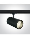 One Light spotlight black 30W on rail Triora 3 65642CT/B/C