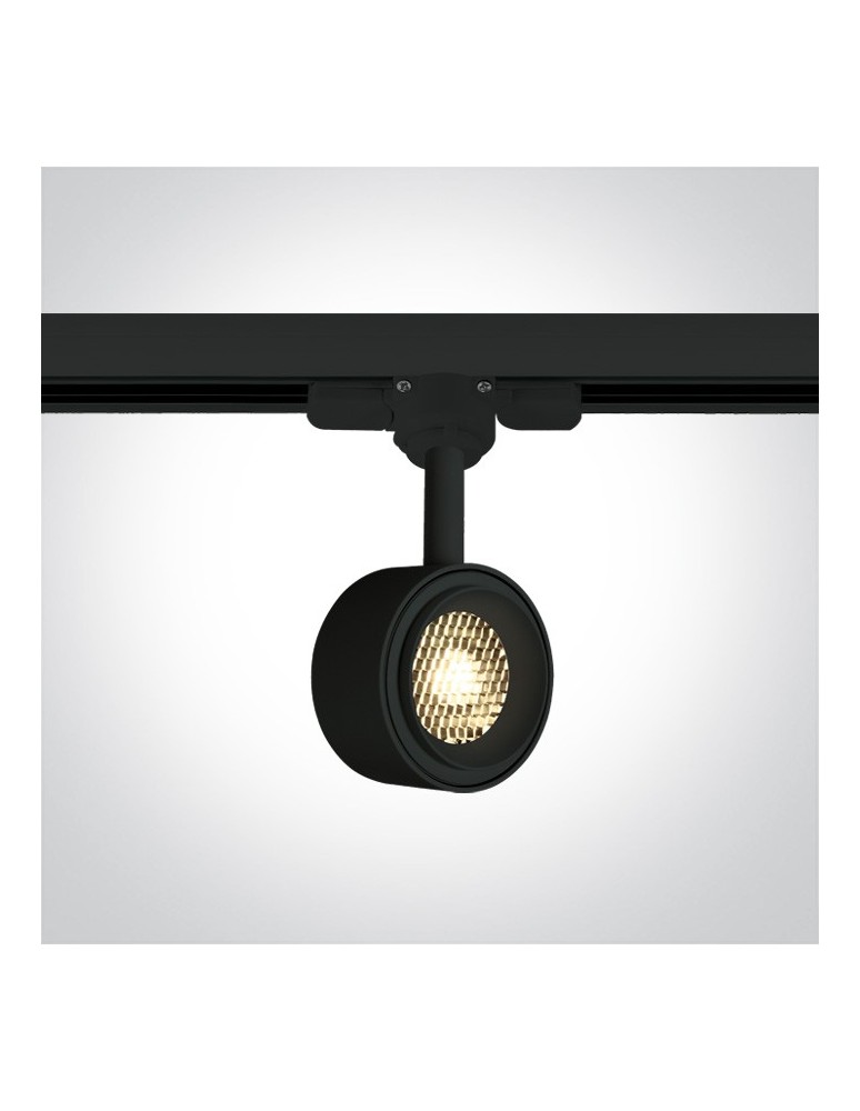 Track lighting - One Light LED spotlight black 8W Kinigos 65644T/B/W - product kolory-swiatla.pl 1