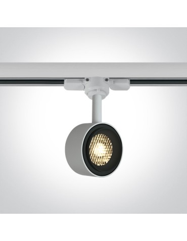 One Light LED spotlight white 8W Kinigos 65644T/W/W