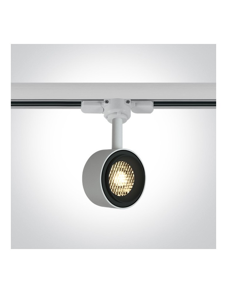 Track lighting - One Light LED spotlight white 8W Kinigos 65644T/W/W - product kolory-swiatla.pl 1