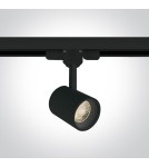 Track lighting - One Light Lampiri black LED rail spotlight 65646T/B/W - product 1