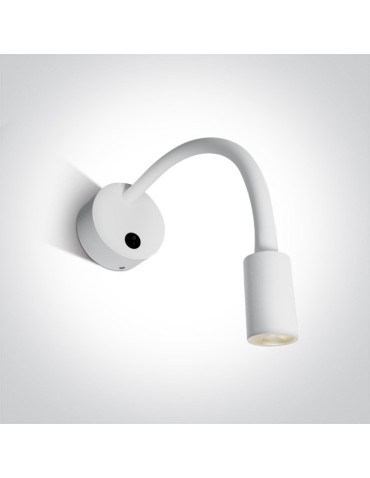 One Light bedside wall lamp Stamna 65738A/W/W.