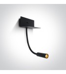 Reading wall lamps - One Light night lamp with switch Vliziana 65744/B/W - product 1