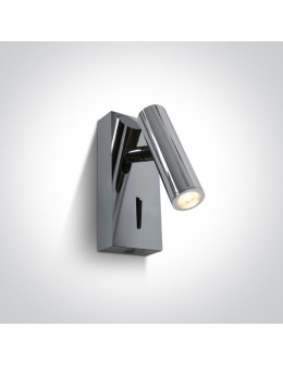 One Light lampa nocna z regulacją Kandila 65746/C/W