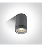 Outdoor ceiling lamps - One Light anthracite ceiling lamp Lido 67130C/AN IP54 - product 1