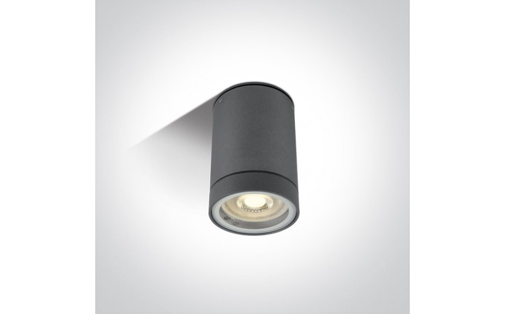 One Light lampa sufitowa antracyt Lido 67130C/AN IP54