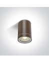 One Light bronze Lido ceiling lamp 67130C/BR IP54