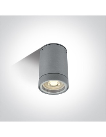 One Light grey Lido ceiling lamp 67130C/G IP54