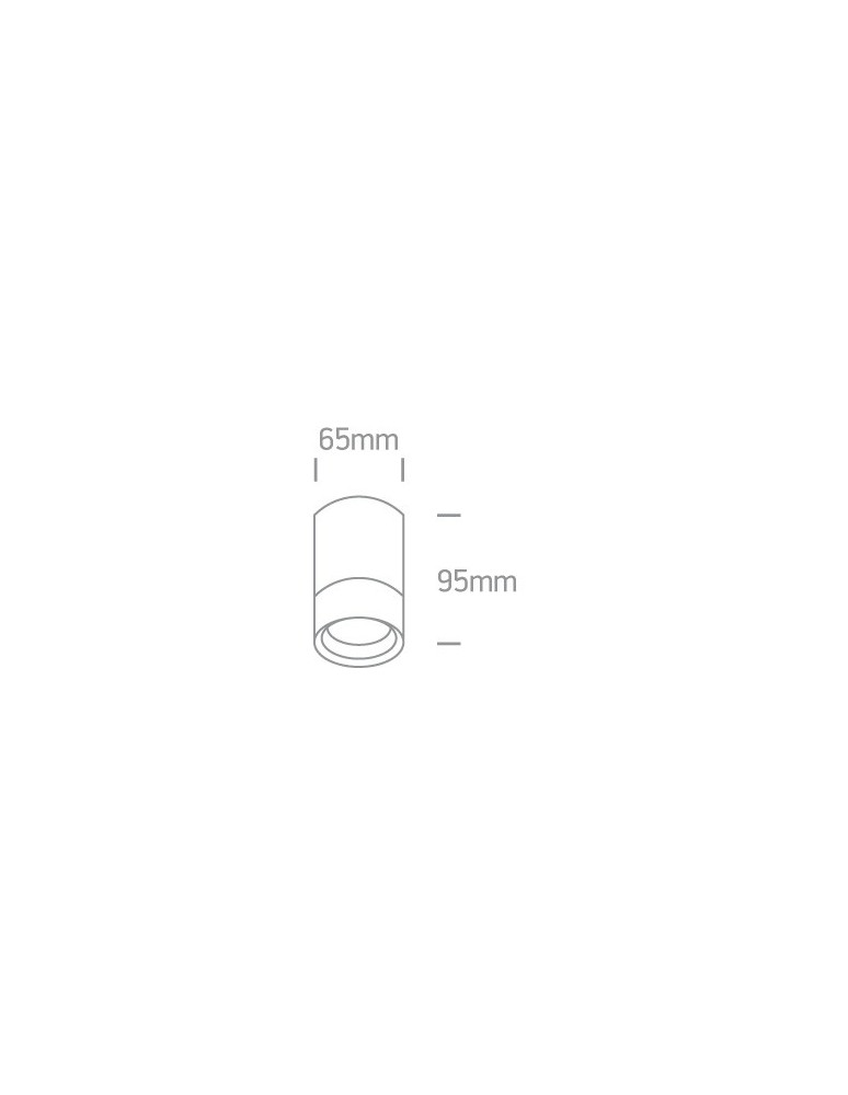 Outdoor ceiling lamps - One Light grey Lido ceiling lamp 67130C/G IP54 - product kolory-swiatla.pl 2