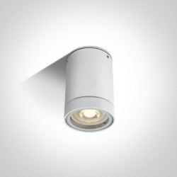 One Light lampa sufitowa biała Lido 67130C/W IP54