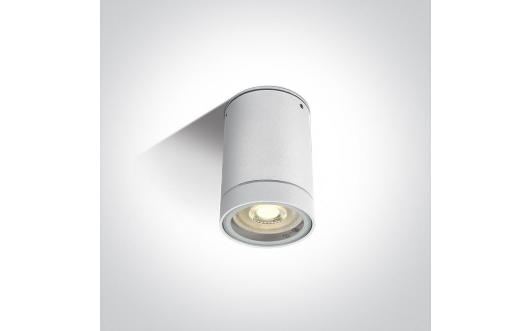 One Light lampa sufitowa biała Lido 67130C/W IP54