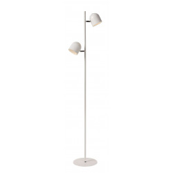 Lucide SKANSKA-LED 2x5W H141cm White 03703/10/31 Floor lamp