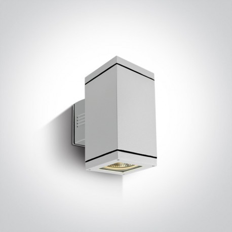 One Light kinkiet zewnętrzny biały Stromi K2 67132A/W IP54