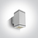 One Light kinkiet zewnętrzny biały Stromi K2 67132A/W IP54